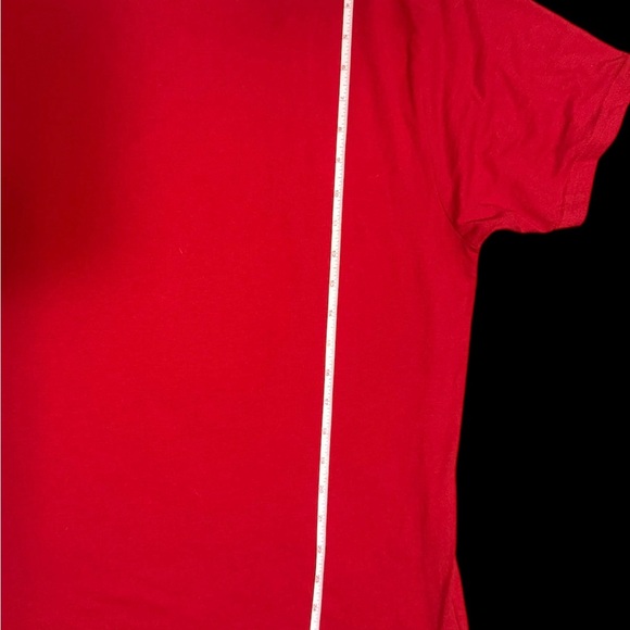 Oh Snap! Christmas Holiday Short Sleeve T-shirt Red Gingerbread Man - Medium - Picture 4 of 4